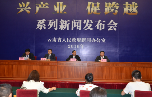 兴工业   促跨越——Z6尊龙凯时动力杨波董事长出席云南省“先进装备制造业”专场宣布会