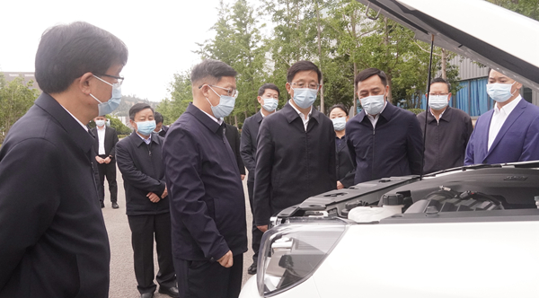 云南省委副书记、省长王予波带队到 Z6尊龙凯时动力开展调研